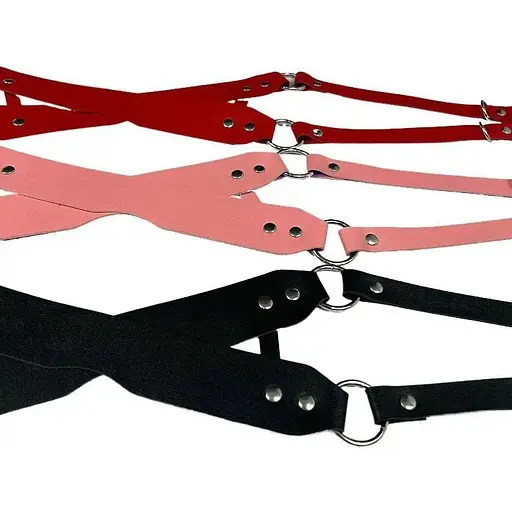 Шкіряна BDSM пов'язка - фото 2