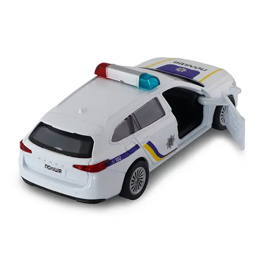 Автомодель TechnoDrive Skoda Superb Combi iV Поліція (250947) - фото 6
