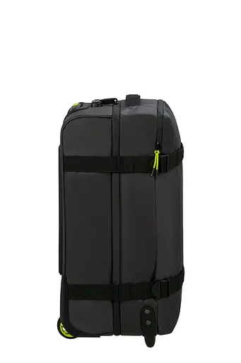 Дорожная Сумка На Колесах American Tourister URBAN TRACK BLACK/LIME 55x35x20 MD1*19201 - фото 5