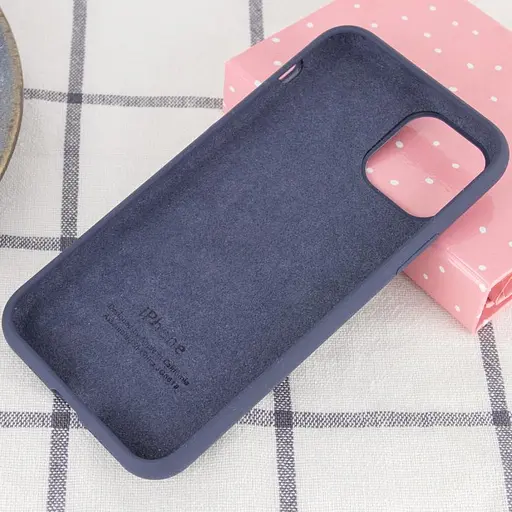 Чохол Epik Silicone Case Full Protective AA для Apple iPhone 11 Pro Max 6.5 Темно-синій/Midnight blue - фото 3