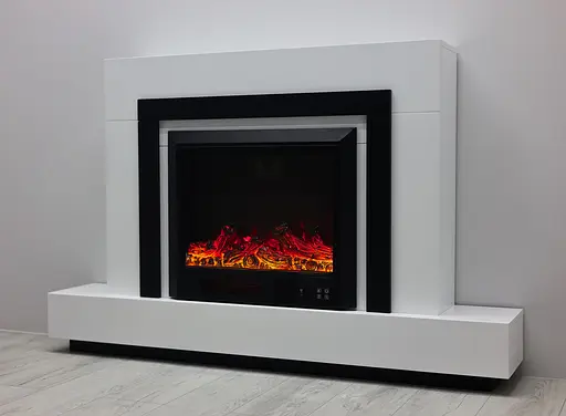 Електричний камін Fireplace Craftsman Tokado White Bluetooth звук потріскування дров (10080122) - фото 7