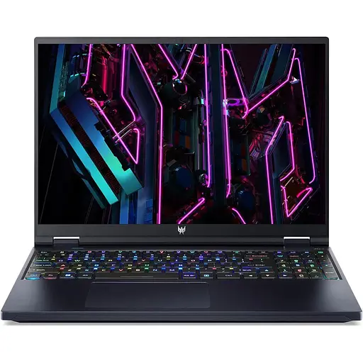 Ноутбук ігровий ACER Predator Helios 16 PH16-71-92NE (NH.QJSEX.006), Intel Core i9-13900HX до 5,4 ГГц, 16" WQXGA, 32 ГБ, SSD 1 ТБ, NVIDIA GeForce RTX 40