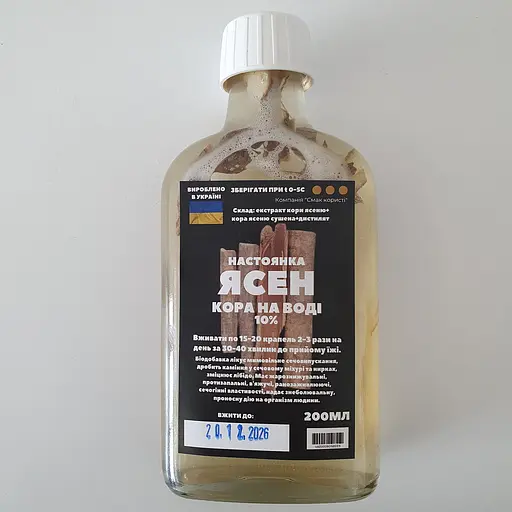 Водна настоянка на корі ясеню 200 мл - фото 1