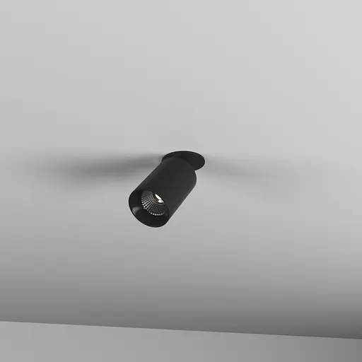 Встраиваемый светильник Skarlat RSL74097 12W BK 3000K - фото 1