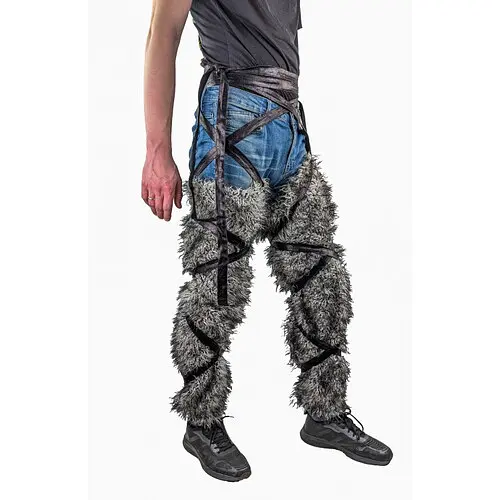 Накладки меховые на ноги - фото 1