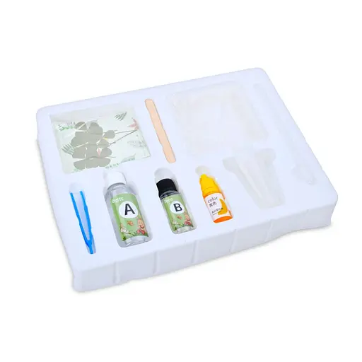 Детский набор для творчества "Сухоцвет" FG231102005M, пинцет, краска, застывающая жидкость - фото 3