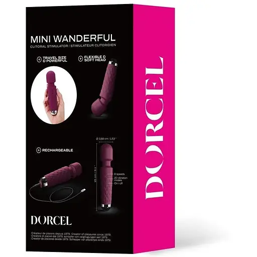Минивибромассажер Dorcel Wand Mini Wanderful Plum - фото 6