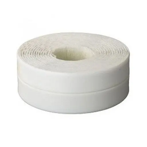 Стрічка бордюрна для ванної самоклеюча 28 мм Білий (СК.Л28) 30412 - фото 1