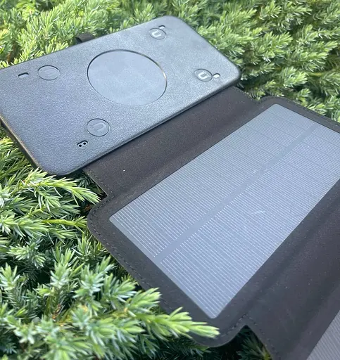 Внешний аккумулятор Xiamen 5V 1A Power Bank Solar с зарядом от солнечной энергии - фото 4