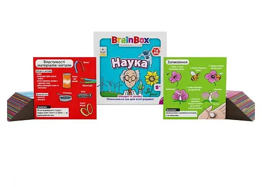 Настольная игра YaGo BrainBox Наука (укр.) (BZZBRSC01UA) - фото 4