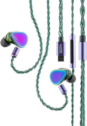 Наушники MOONDROP RAYS Gravity – 2-х драйверные IEM наушники для геймеров - фото 10