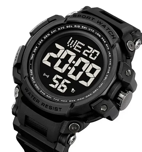 Часы мужские наручные спортивные Skmei 2422 (Черный) - фото 2