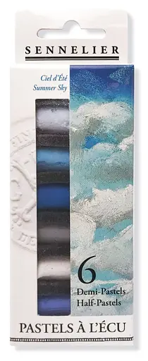Набор сухой пастели Sennelier Sammer Sky, 6 1/2 цветов, картон