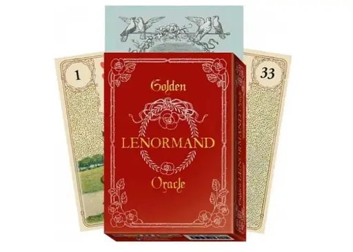 Карты Scarabeo Золотой Оракул Ленорман (Golden Lenormand Oracle Tarot) (ВР_КТЗОЛ) - фото 4
