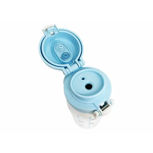 Дитячий термос-поїлка Mega Zayka MGZ-0334(Blue) блакитний, 350 мл - фото 5