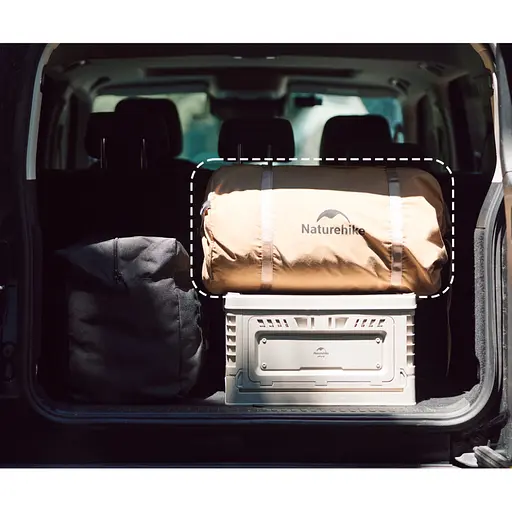 Намет одномісний з тентом Naturehike CNK2450WS026 (Коричневий) - фото 6