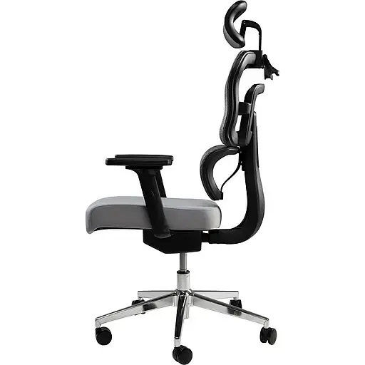 Офисное кресло GT Racer B-517L, серое (B-517L Gray) - фото 3