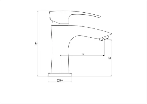 Смеситель для умывальника Gappo G1007 хром - фото 4