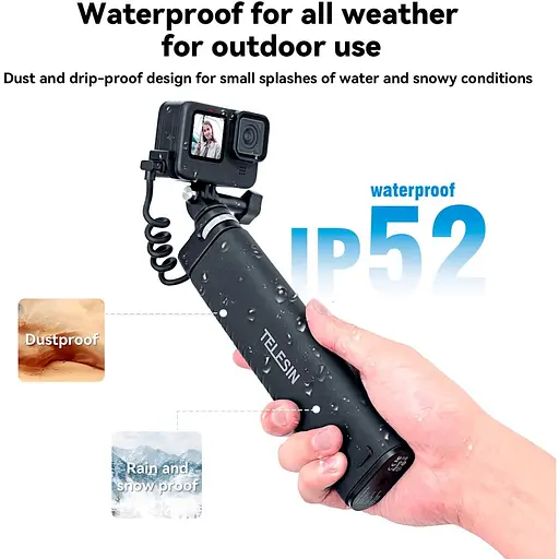 Монопод-повербанк Telesin TE-CSS-001 10000мАг [91540] - фото 20