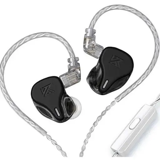 Наушники KZ DQ6 с микрофоном black