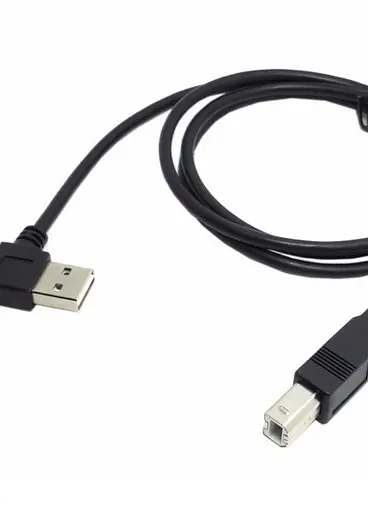 Кабель для принтера кутовий 90 градусів поворотний 06030 - фото 4