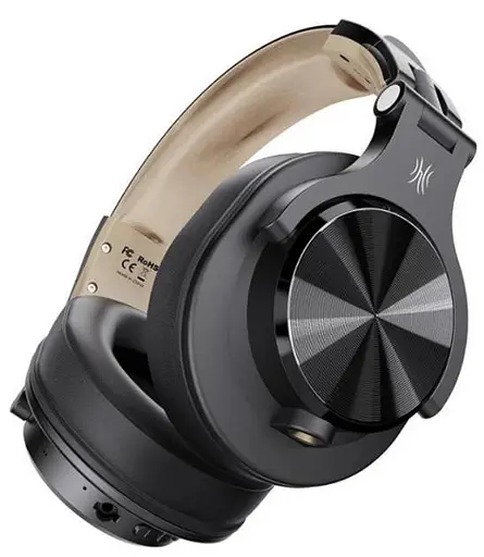 Професійні навушники OneOdio A70 безпровідні чорно-золотистий - фото 4