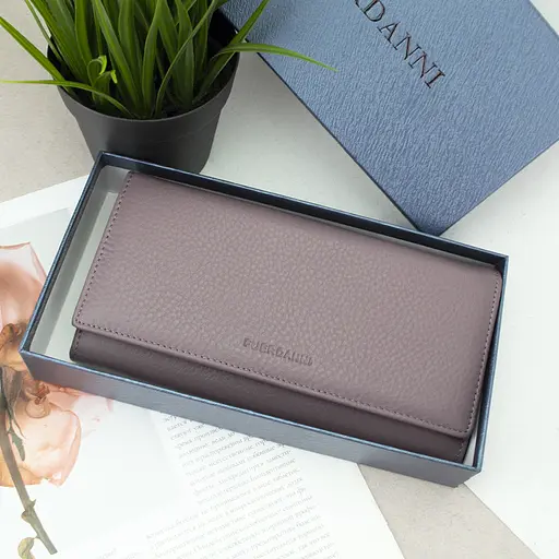 Гаманець жіночий шкіряний Fuerdanni 1180 бузковий на магнітах - фото 10