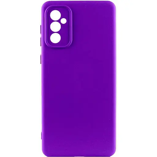 Чехол TPU GETMAN Liquid Silk Full Camera для Samsung Galaxy A56 5G Фиолетовый / Ultra Violet
