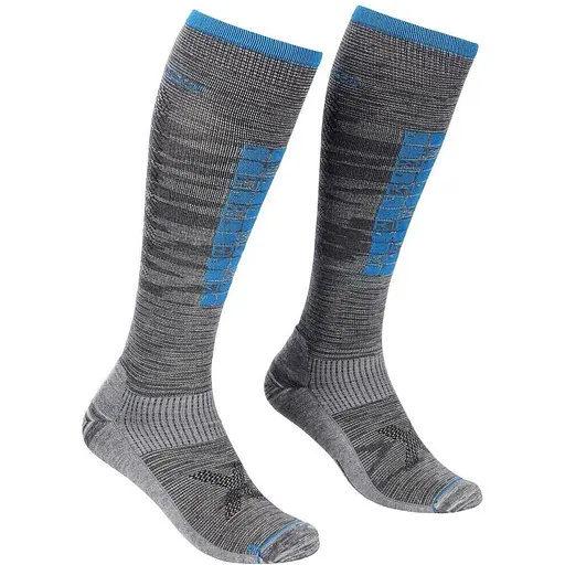 Шкарпетки Ortovox Ski Compression Long Socks M 42-44 Сірий (1054-025.001.0122)