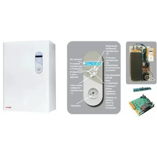 Электрический котел Mora Top EK 15K Comfort GRAY 15 - фото 5