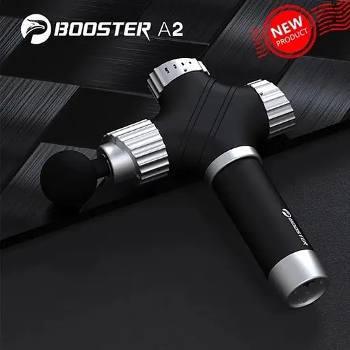 Перкусійний масажний пістолет Booster A2 Масажер тригерних точок Massage Gun - фото 10