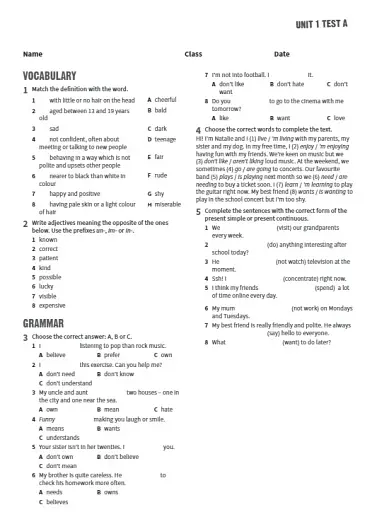 Prepare. Ukrainian Edition. Test Book 8 - фото 2