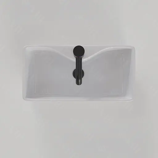 Умивальник VBI Forli M white накладний VBI-011102, Білий - фото 6