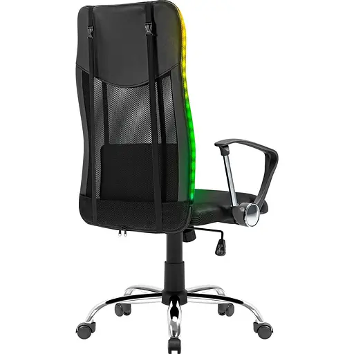 Геймерское кресло Defender Totem RGB Black (64335) [129008] - фото 4