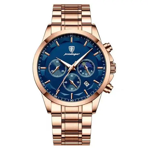 Мужские наручные часы Poedagar West RoseSteel