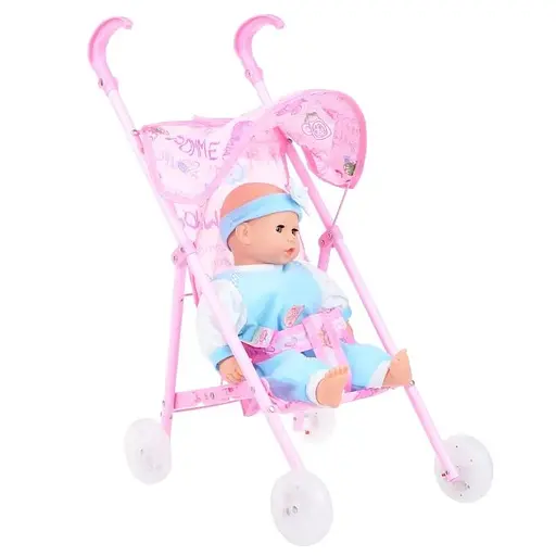 Пупс в коляске ID6