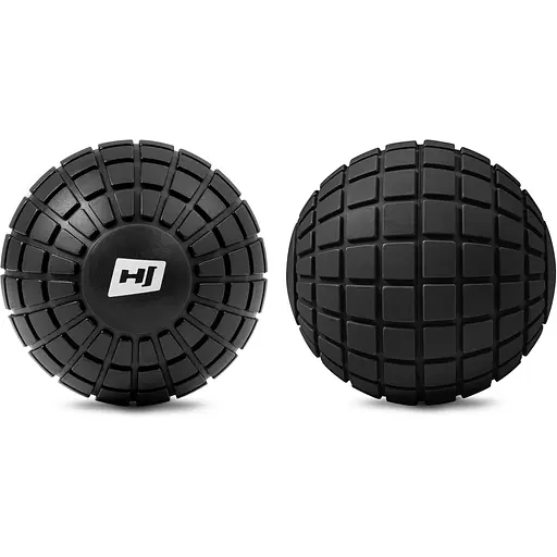 Массажный мяч Hop-Sport HS-A125MB EVA 125 мм Черный - фото 3