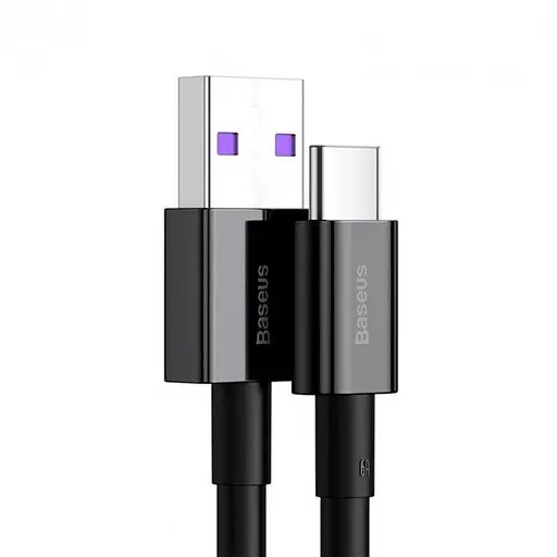 Кабель Baseus Superior Series Fast Charging Data Cable USB to Type-C 66W 1 м Чорний - фото 2