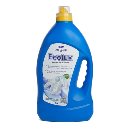 Гель для стирки ECOLUX 4 л