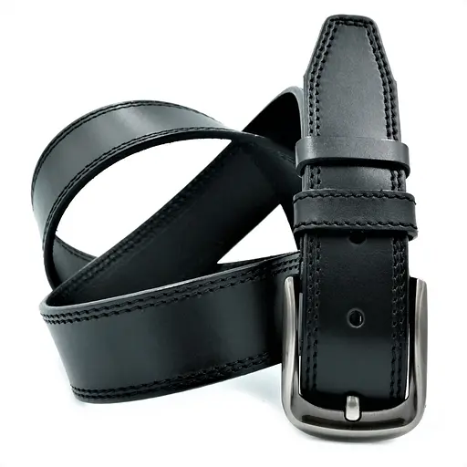 Ремінь шкіряний Weatro чоловічий 110-125х4 см acs0013767 - фото 3