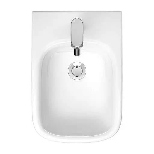 Биде подвесное прямоугольное Cersanit Larga EW К120-012 скрытого монтажа Белый 30412 - фото 2