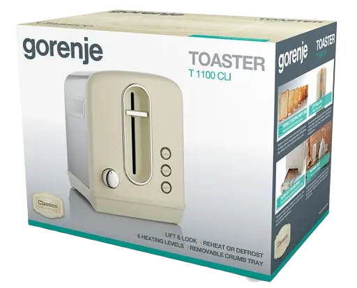 Тостер Gorenje T 1100 CLI (6427773) - фото 7