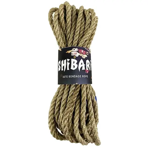 Джутовая веревка для Шибари Feral Feelings Shibari Rope, 8 м серая