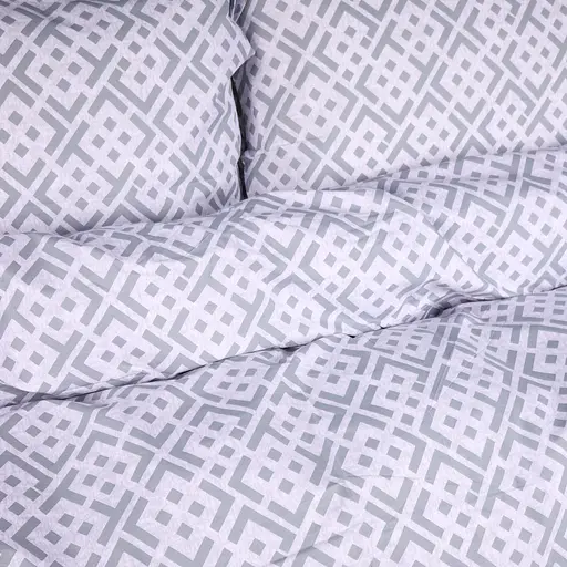 Комплект постільної білизни Ranforce Elite MIRSON Abstract Gray 110х140см (2200013164425) - фото 3