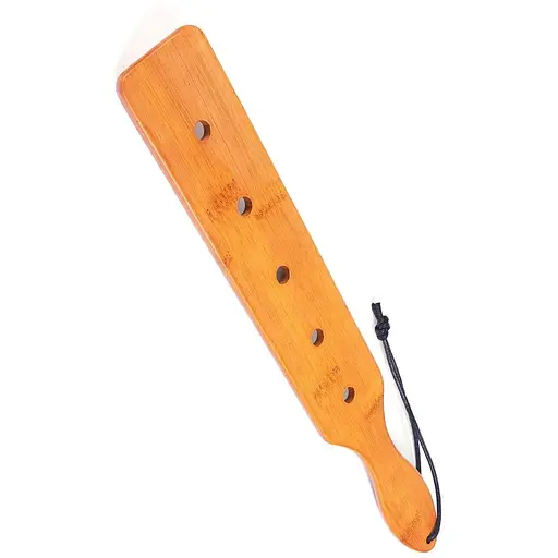 Паддл Fetish Tentation - Paddle 5 Holes Bamboo, упакований в ПЕ пакет