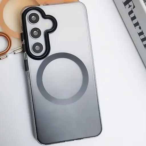 Чохол TPU / PChantom with MagSafe для Samsung Galaxy S25+ Black - фото 4