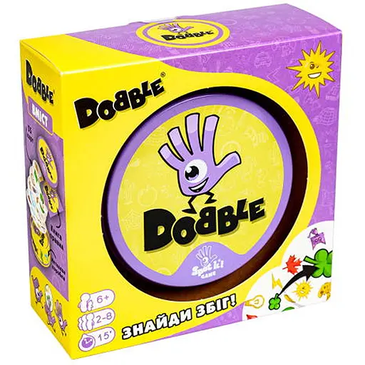 Настольная игра Ігромаг Доббль (Dobble, Spot It!) (укр.) (DOBB01UA) - фото 1