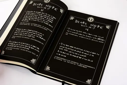 Зошит Смерті death note блокнот аніме-книжка в наборі з ручкою пером для косплею манги - фото 13