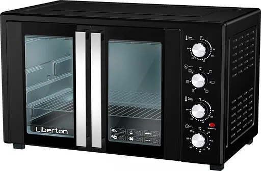 Духовка настольная Liberton LEO-600 Black - фото 1