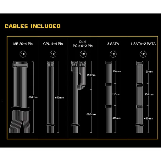 Блок питания ASRock Challenger 650W (CL-650G) - фото 7